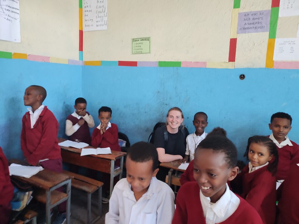 schooltje in Ethiopië