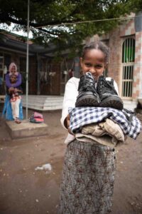 schenk kleren voor Ethiopië